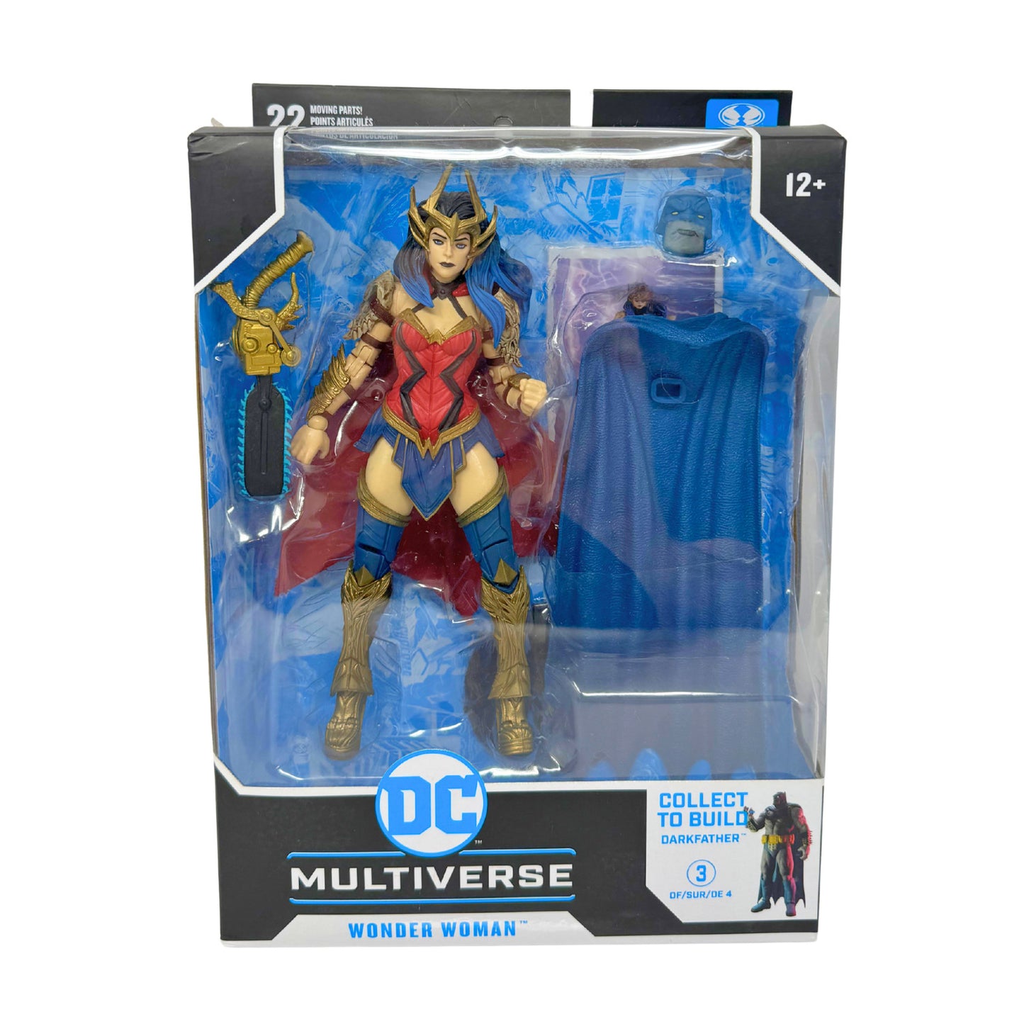 McFarlane DC Multiverse Death Metal Wonder Woman Figure w/ Darkfather BAF