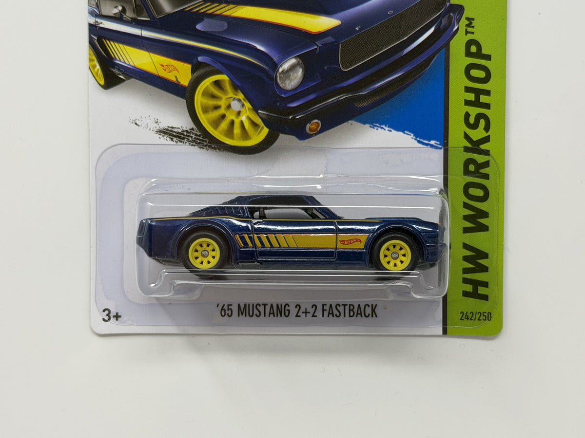 Hot Wheels Super Treasure Hunt '65 Mustang Fastback Workshop 1:64 Diecast STH