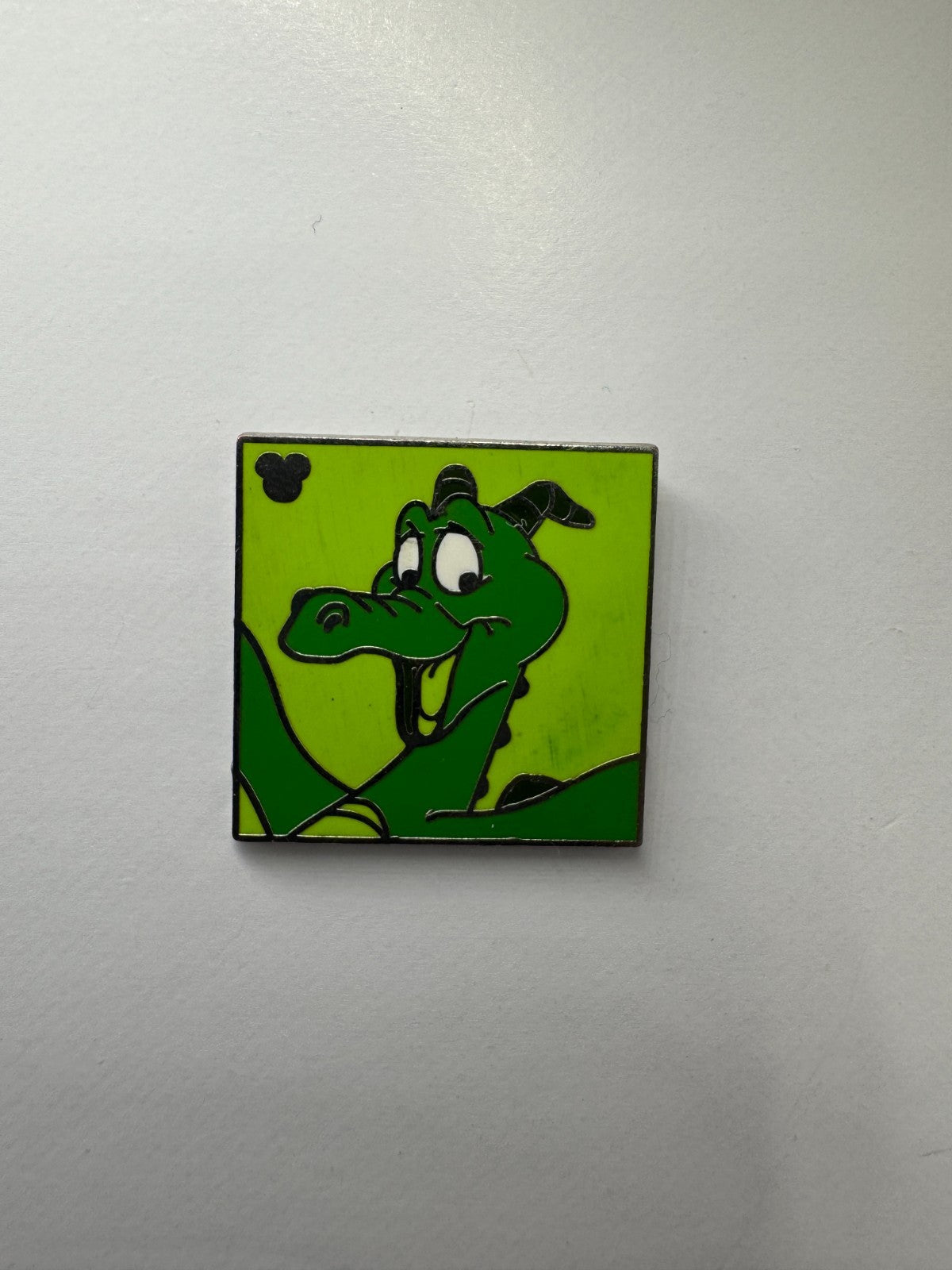 WDW Disney Green Tonal Figment Hidden Mickey Trading Pin DC1S18