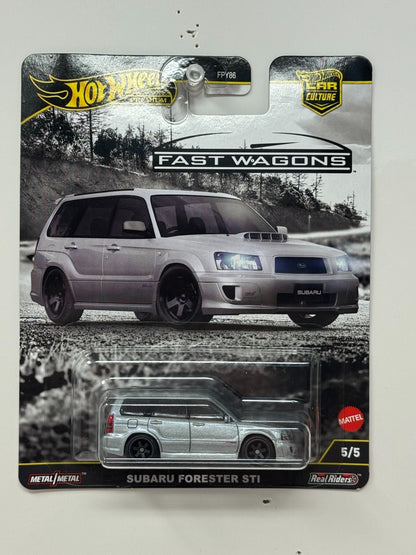 Hot Wheels Premium Fast Wagons Subaru Forester STi 1:64 Diecast