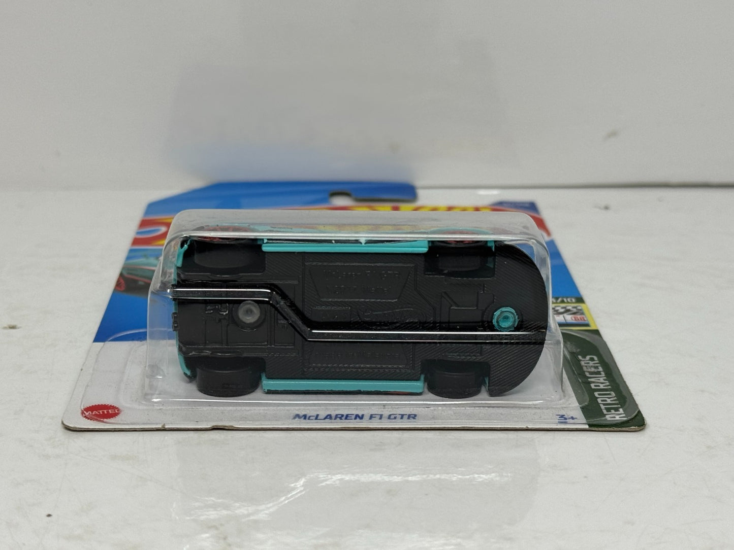 Hot Wheels Retro Racers McLaren F1 GTR 1:64 Diecast Aqua