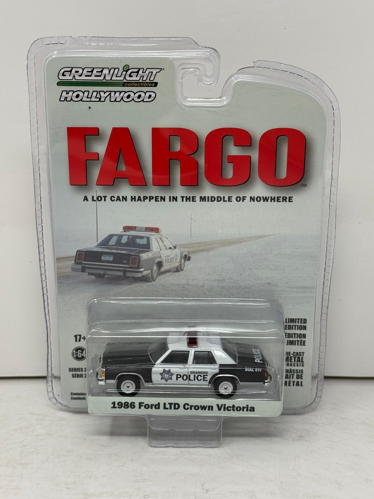 Greenlight Hollywood Fargo 1986 Ford LTD Crown Victoria 1:64 Diecast