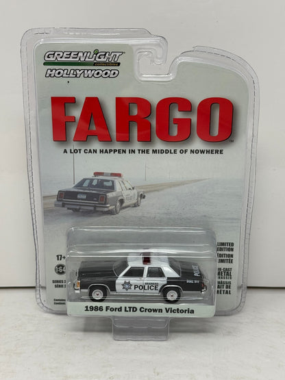Greenlight Hollywood Fargo 1986 Ford LTD Crown Victoria 1:64 Diecast