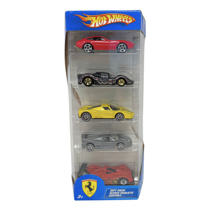 Hot Wheels Ferrari 5-Car Gift Pack 1:64 Diecast