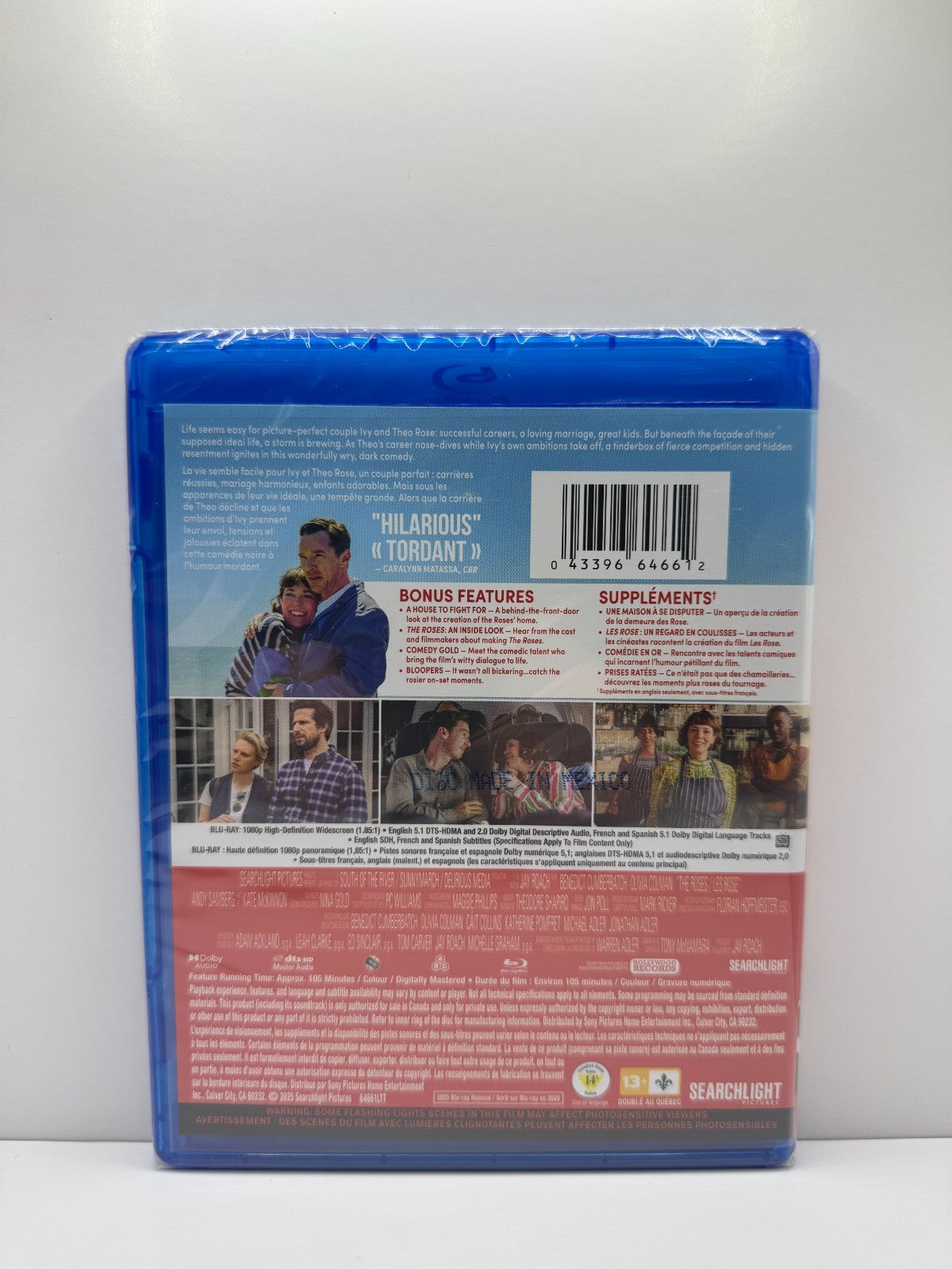 The Roses (Blu-ray) Comedy Drama New and Sealed!!!