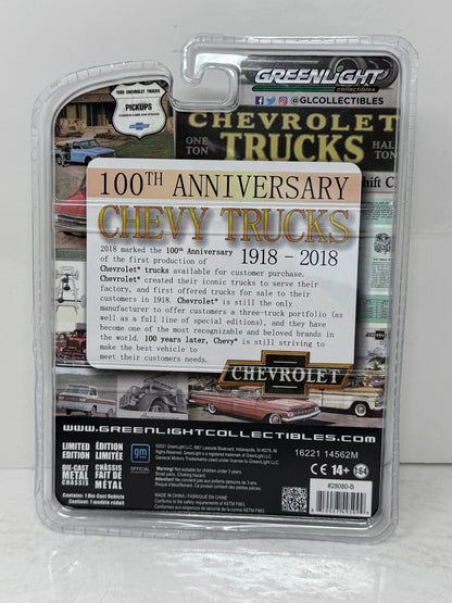 Greenlight 1988 Chevrolet S-10 100th Anniversary Chevy Trucks 1:64 Diecast