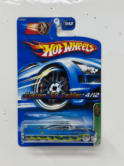 Hot Wheels Treasure Hunt Custom 1959 Cadillac Real Riders 1:64 Diecast