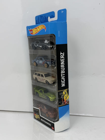 Hot Wheels Nightburnerz 5-Car Gift Pack 1:64 Diecast