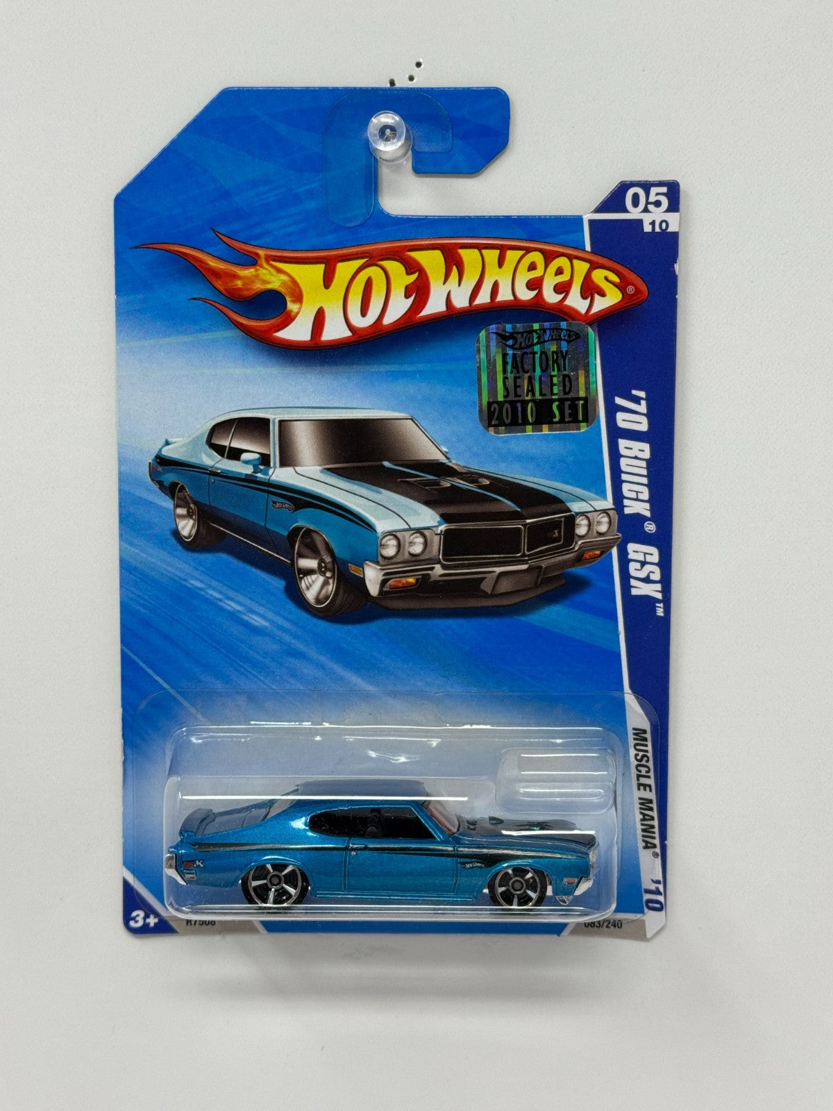 Hot Wheels Muscle Mania 1970 Buick GSX 1:64 Diecast Factory Sealed V2