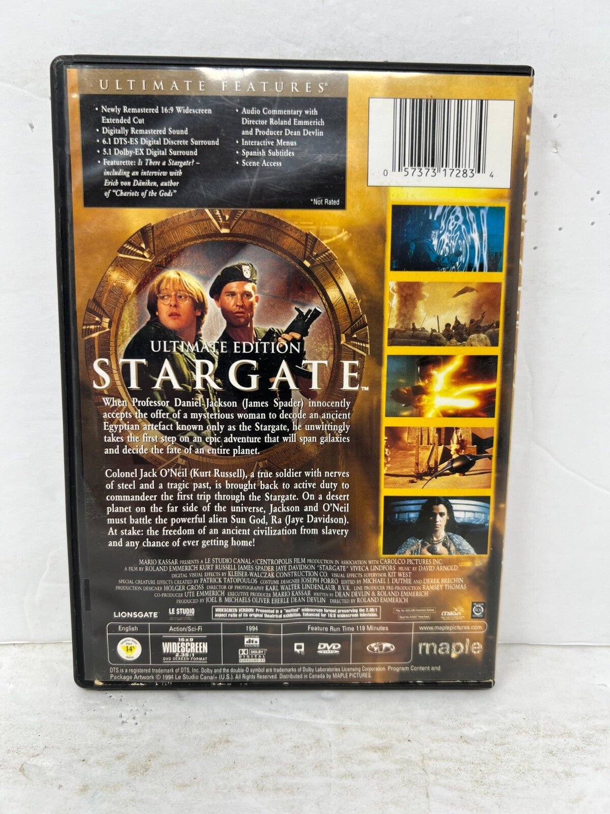 Stargate (DVD) Sci-Fi Good Condition!!!