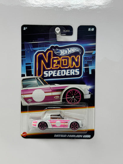 Hot Wheels Neon Speeders Datsun Fairlady 2000 1:64 Diecast