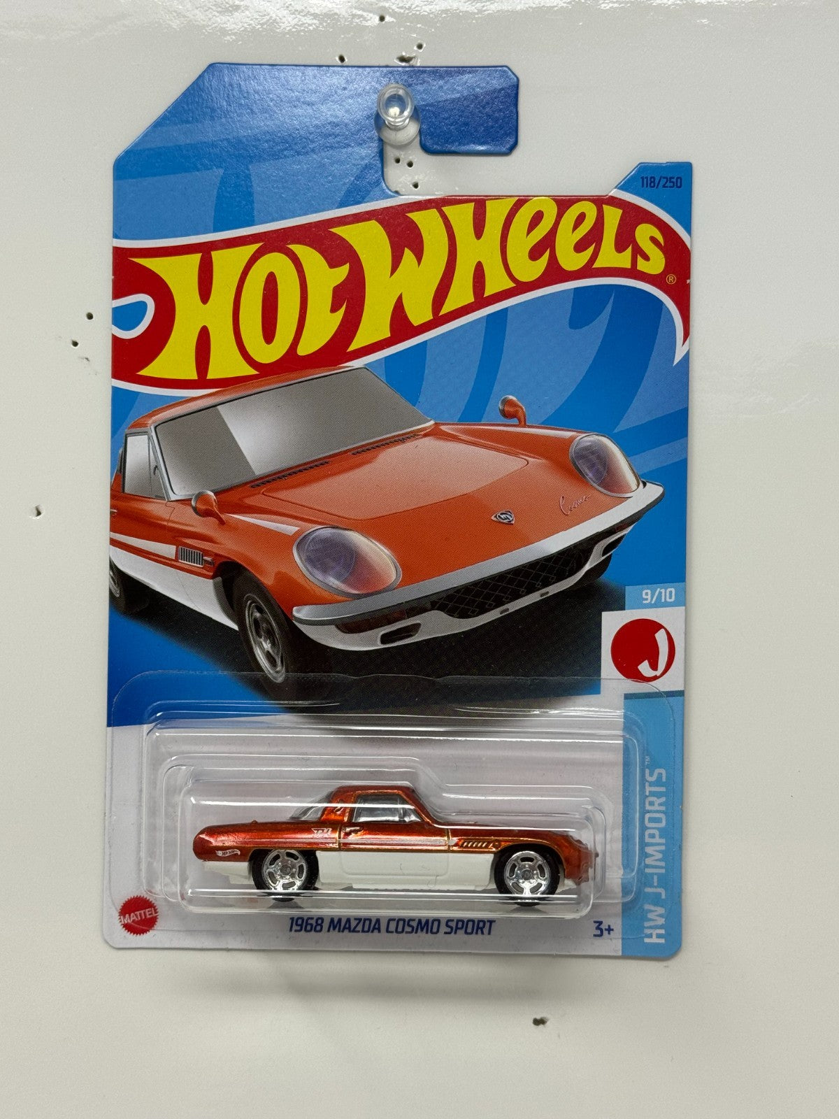 Hot Wheels Super Treasure Hunt 1968 Mazda Cosmo Sport 1:64 Diecast