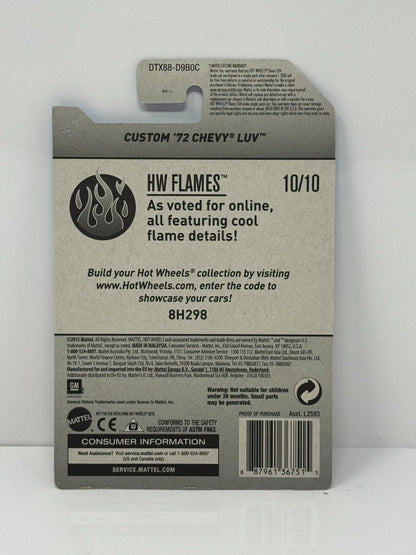 Hot Wheels Flames Custom 1972 Chevy LUV 1:64 Diecast