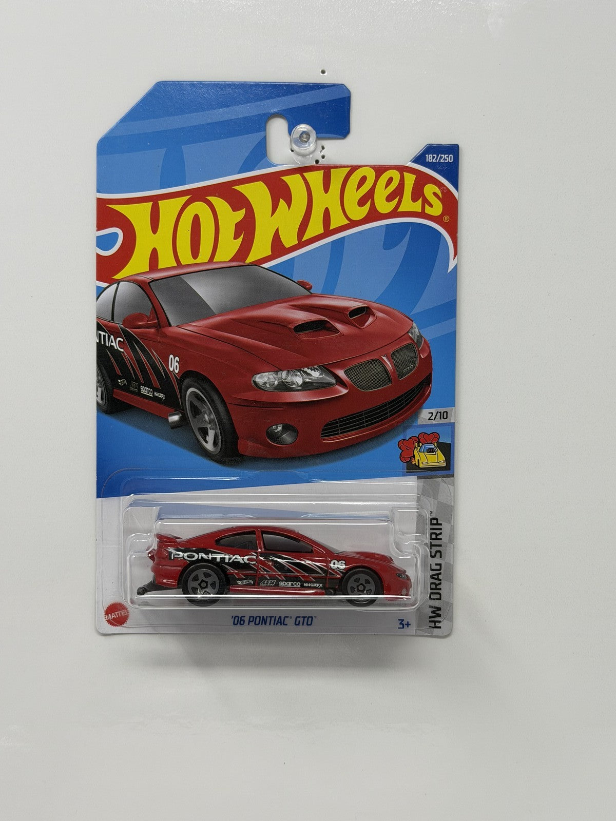 Hot Wheels HW Drag Strip 2006 Pontiac GTO 1:64 Diecast Red