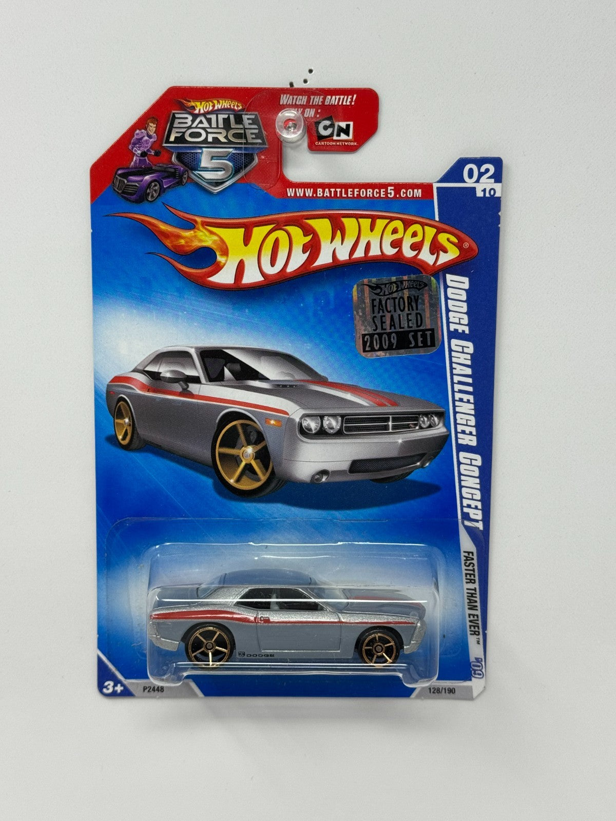 Hot Wheels Faster Than Ever Dodge Challenger Concept 1:64 Diecast Factory Sealed