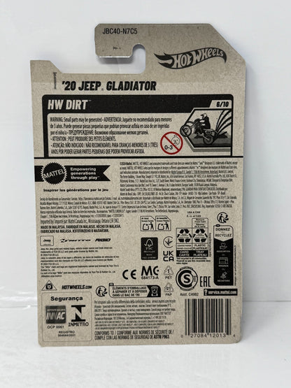 Hot Wheels Super Treasure Hunt 2020 Jeep Gladiator HW Dirt 1:64 Diecast