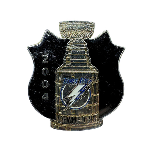 Tampa Bay Lightning 2004 Stanley Cup Champions NHL Hockey Lapel Pin