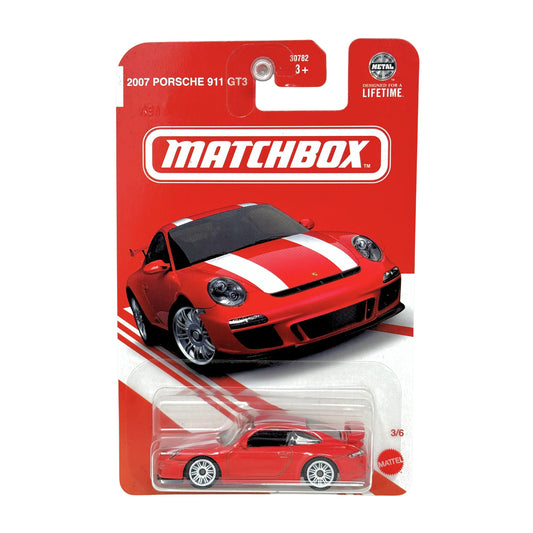 Matchbox 2007 Porsche 911 GT3 1:64 Diecast Red