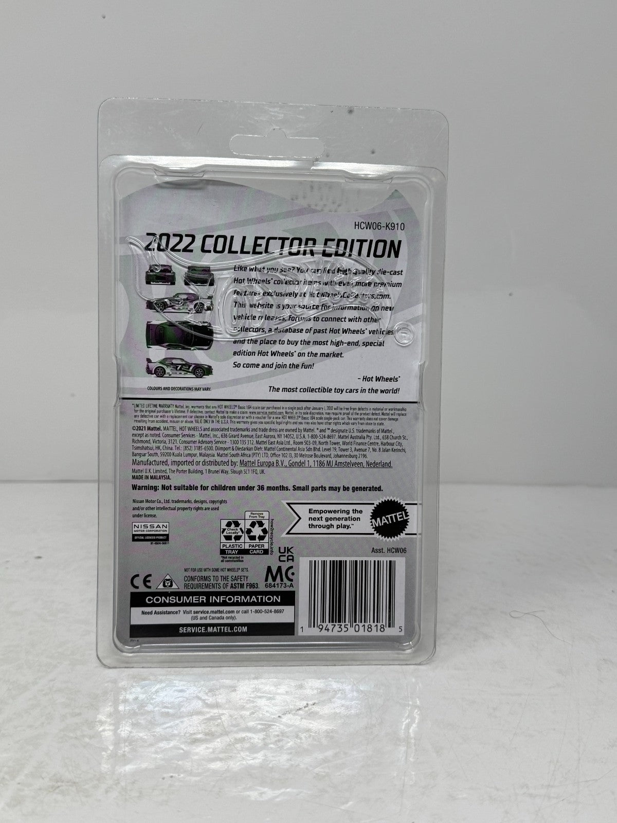Hot Wheels Legends Tour Nissan Skyline GT-R R32 1:64 Diecast JDM