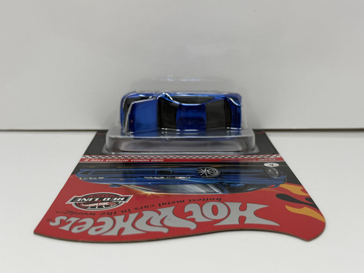 Hot Wheels RLC Red Line Club Car 1995 Honda Integra Type R 1:64 Diecast Blue