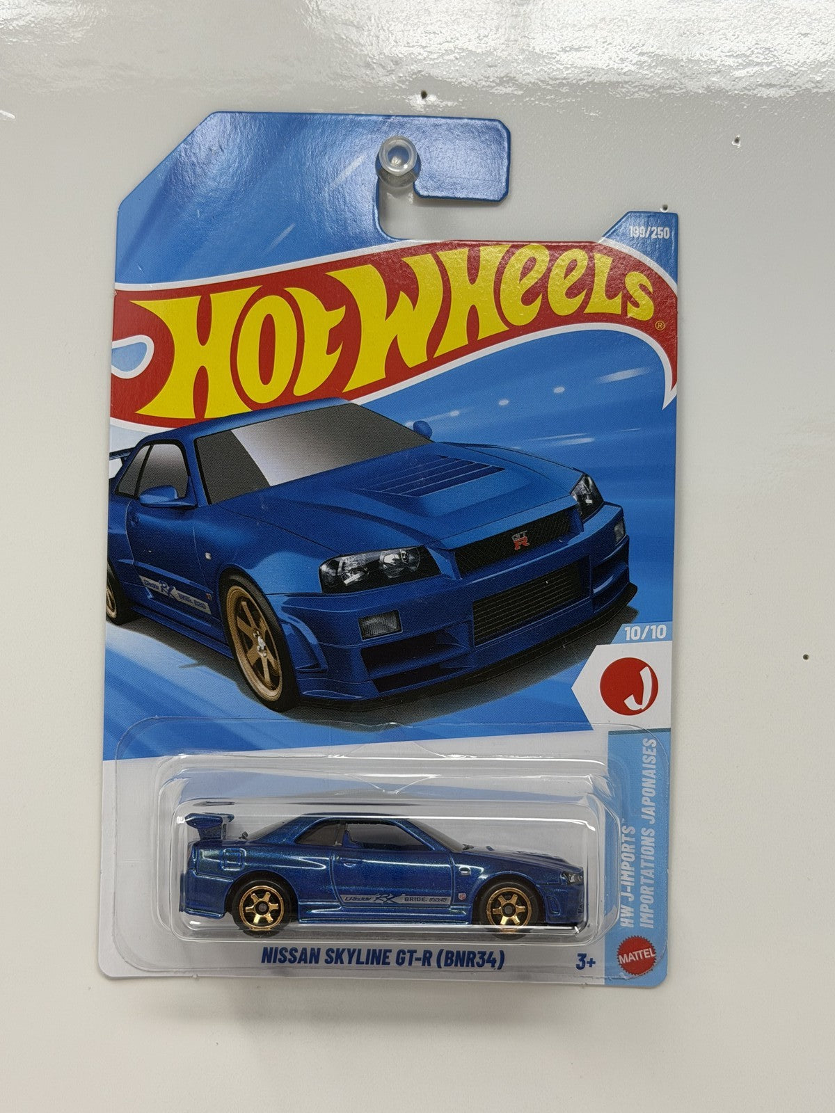 Hot Wheels J-Imports Nissan Skyline GT-R BNR34 1:64 Diecast JDM