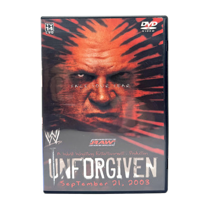 WWE Unforgiven 2003 (DVD) WWE Wrestling
