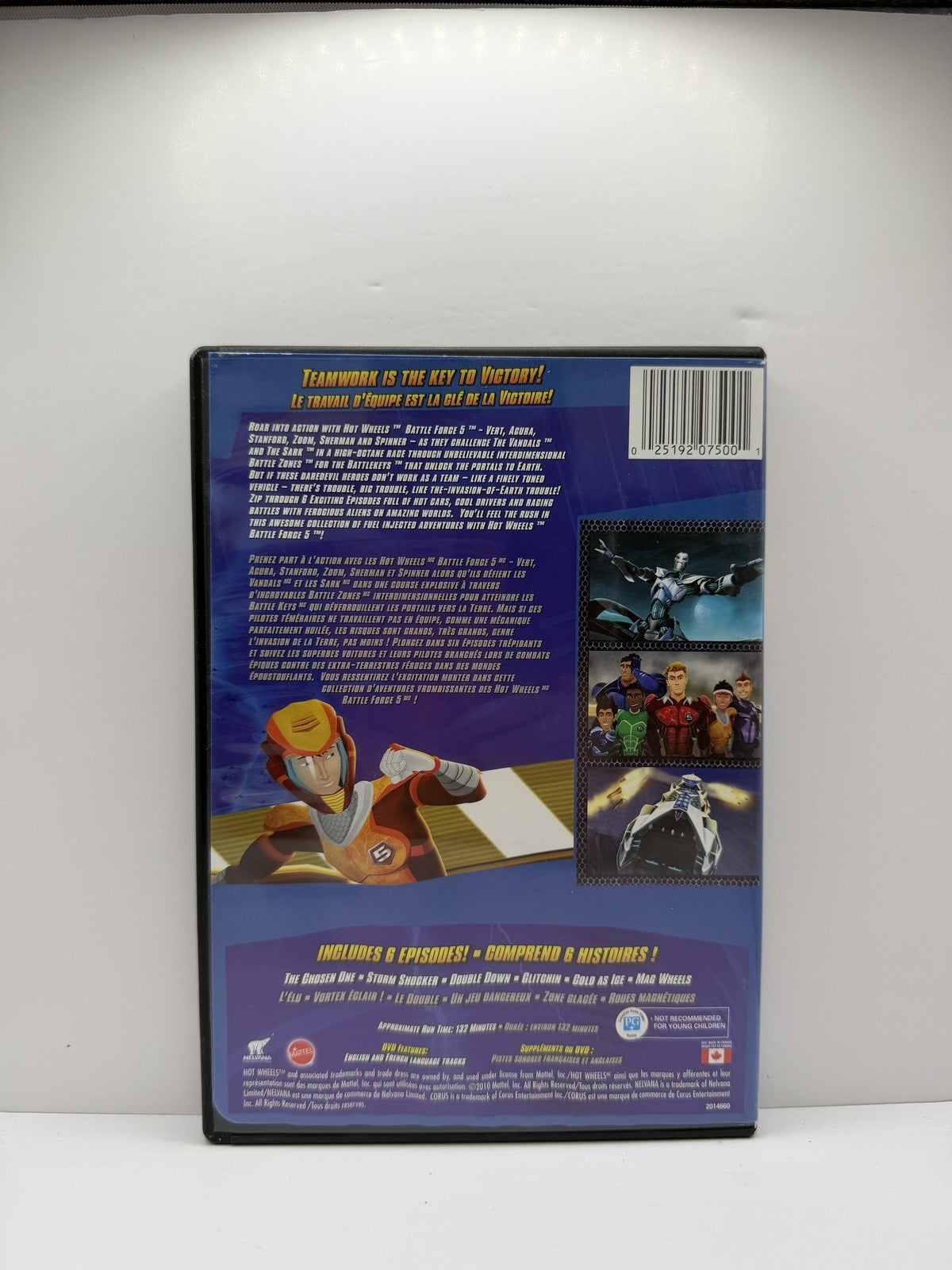 Hot Wheels Battle Force 5 Season 1 Volume 3 (DVD) Animation