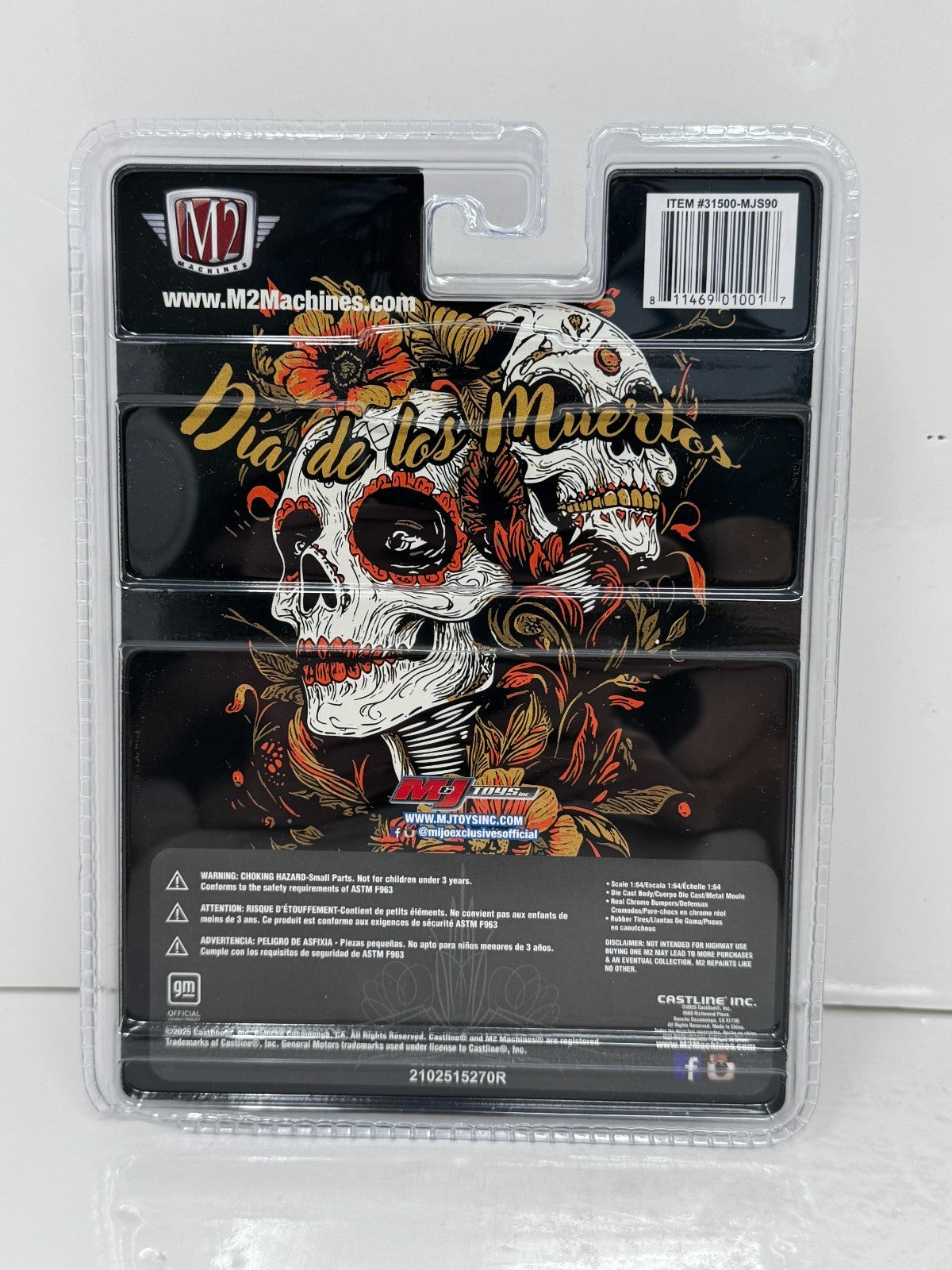 M2 Machines Dia de los Muertos 1977 Chevrolet Cheyenne Super 30 1:64 Diecast