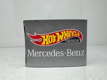 Hot Wheels Premium Mercedes-Benz 4-Pack Collector Diorama Set 1:64 Diecast