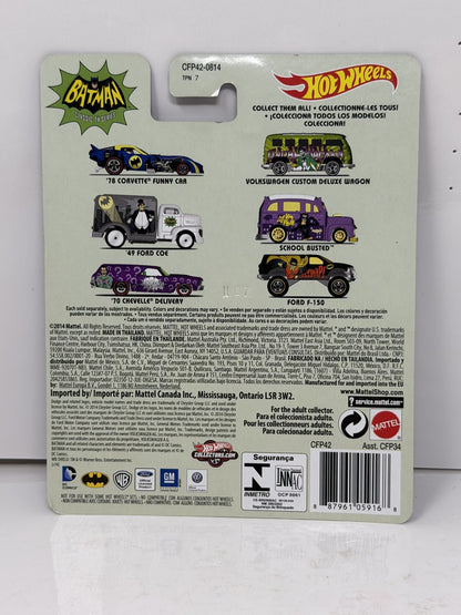 Hot Wheels Batman Classic TV Series 1978 Corvette Funny Car 1:64 Diecast RRs