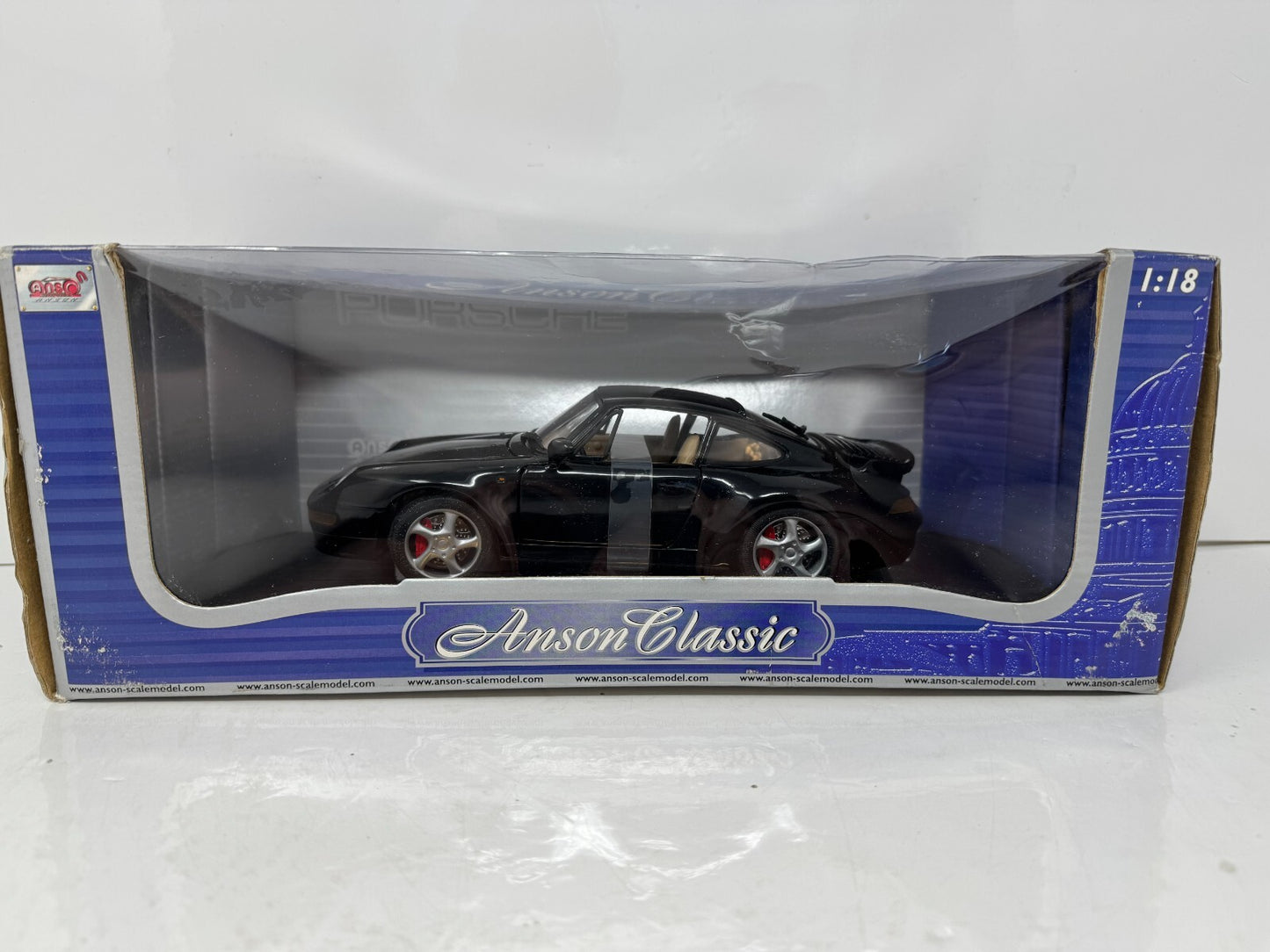 Anson Classic Porsche 911 Turbo 1:18 Diecast