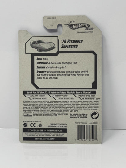 Hot Wheels Muscle Mania 1970 Plymouth Superbird 1:64 Diecast Factory Sealed Or W