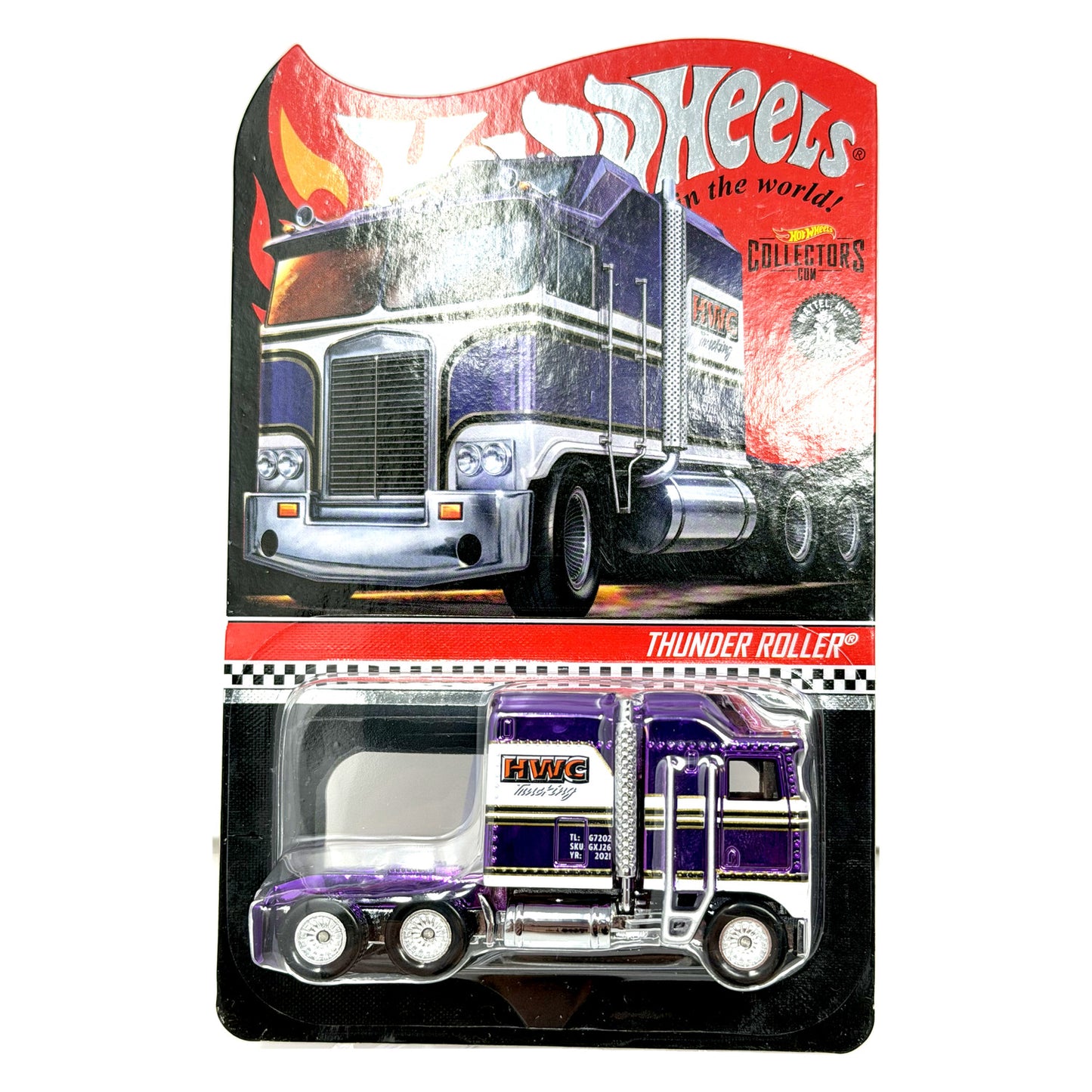 Hot Wheels RLC Red Line Club Thunder Roller 1:64 Diecast 946/20000 Low Number