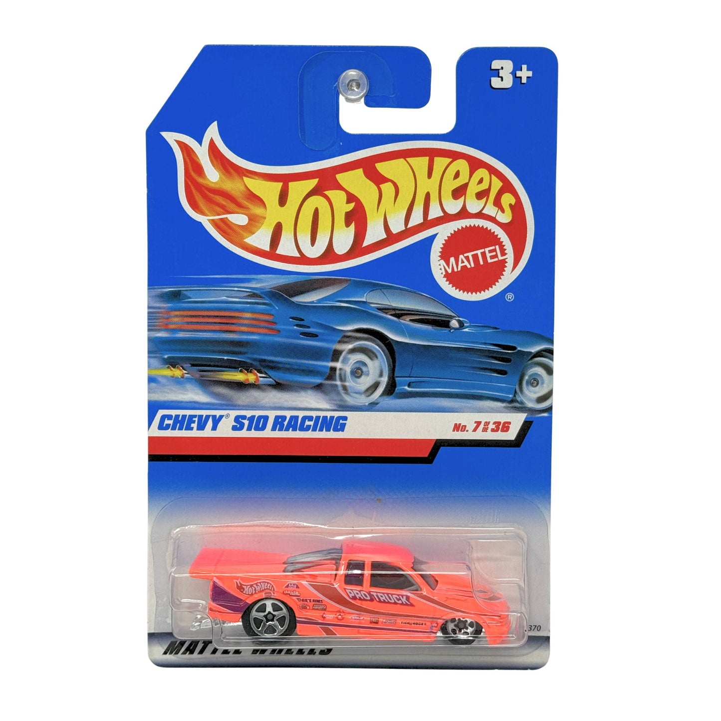 Hot Wheels Chevy S10 Racing Pro Truck 1:64 Diecast Orange