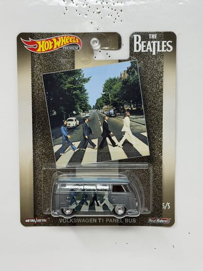 Hot Wheels Premium Beatles Abbey Road Volkswagen T1 Panel Bus 1:64 Diecast