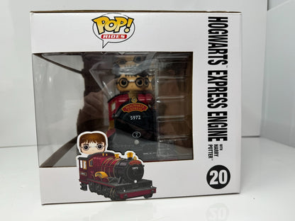 Funko Pop! Rides #20 Hogwarts Express Engine with Harry Potter Vinyl Figure