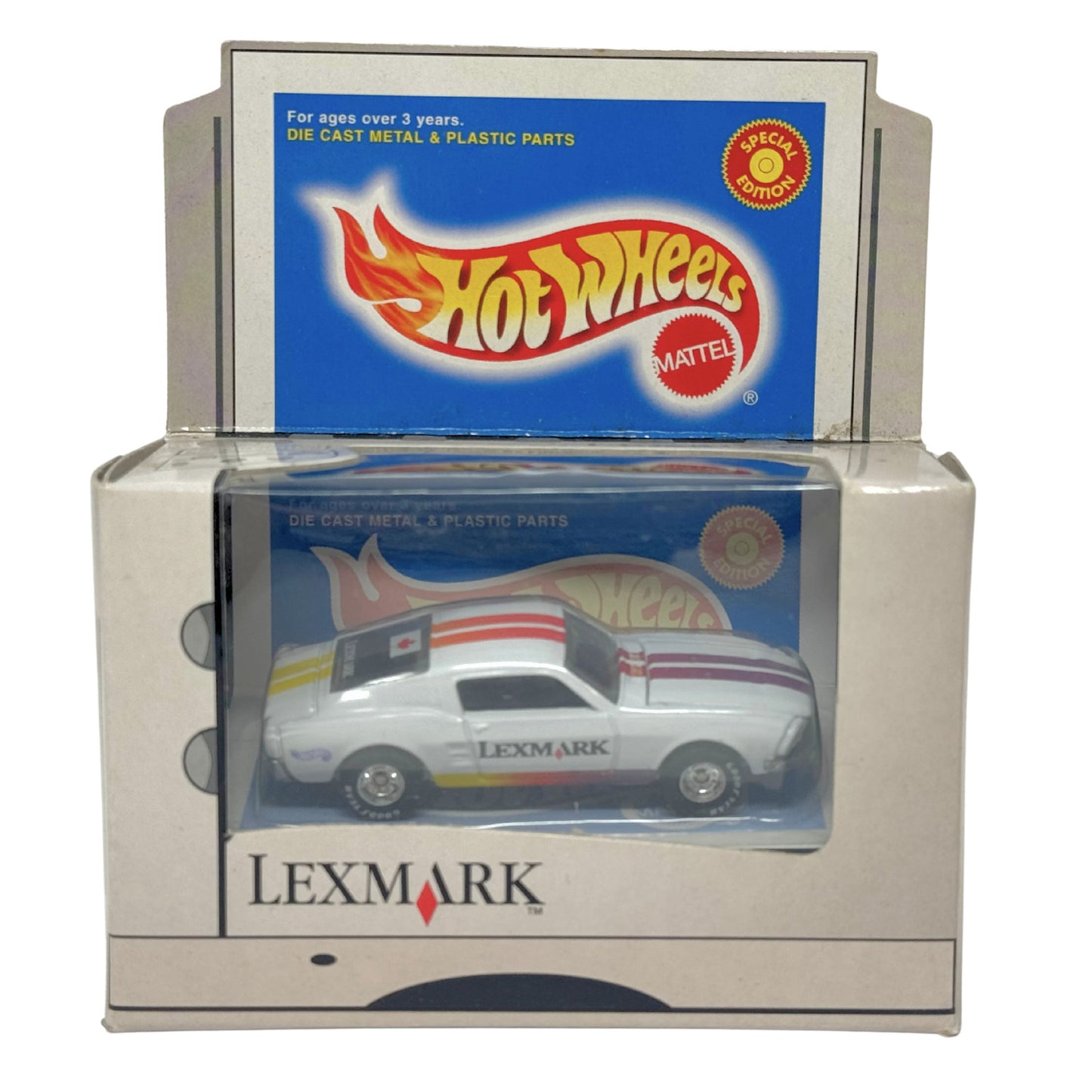 Hot Wheels Lexmark 1968 Ford Mustang Special Edition 1:64 Diecast