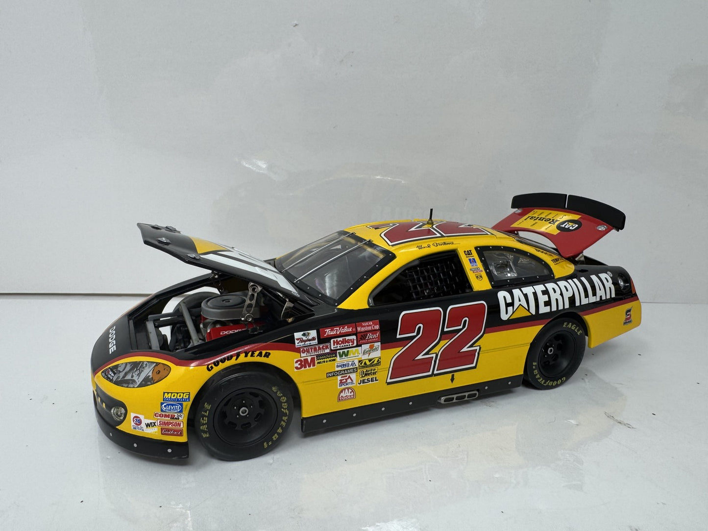 Racing Champions Nascar Ward Burton #22 Caterpillar 1:24 Diecast