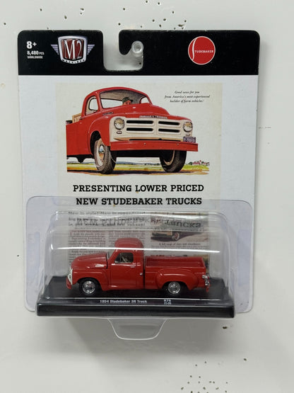 M2 Machines Studebaker 1954 Studebaker 3R Truck 1:64 Diecast