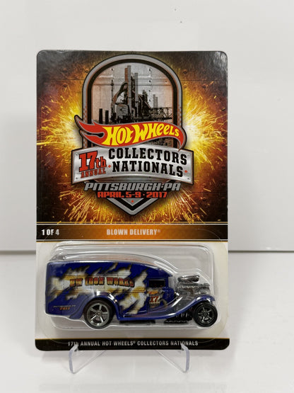 Hot Wheels 2017 17th Collectors Nationals Blown Delivery 1:64 Diecast 2414/2800