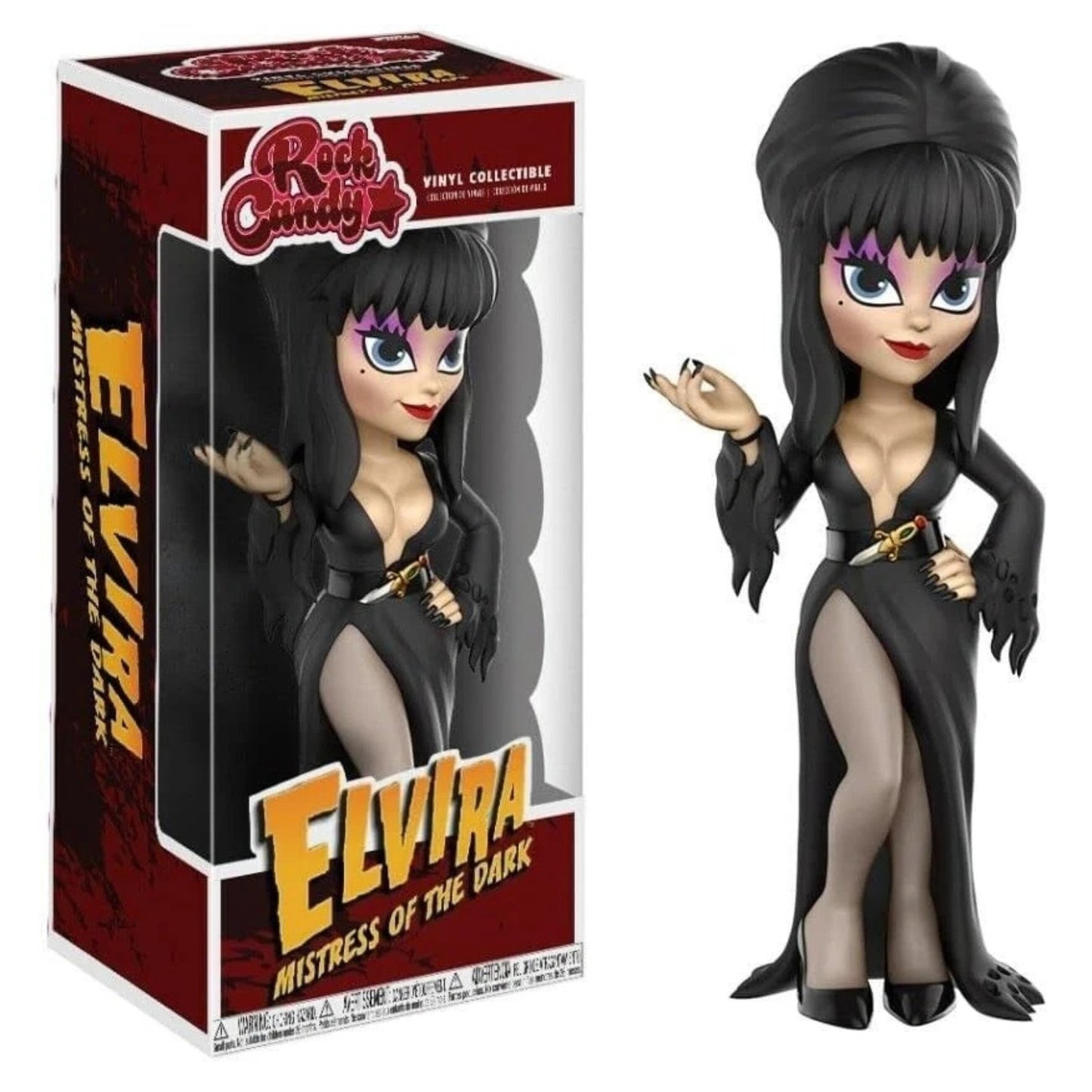 Funko Rock Candy Elvira Mistress of the Dark Vinyl Collectible