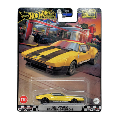 Hot Wheels Premium Boulevard #110 De Tomaso Pantera Gruppo 4 1:64 Diecast