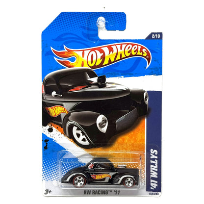 Hot Wheels Racing 1941 Willys 1:64 Diecast Black