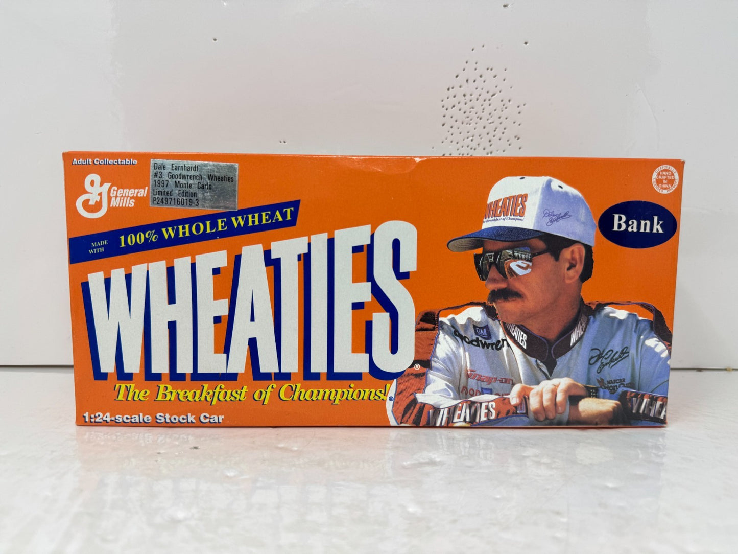 Action Nascar #3 Dale Earnhardt Wheaties 1997 Monte Carlo BANK 1:24 Diecast