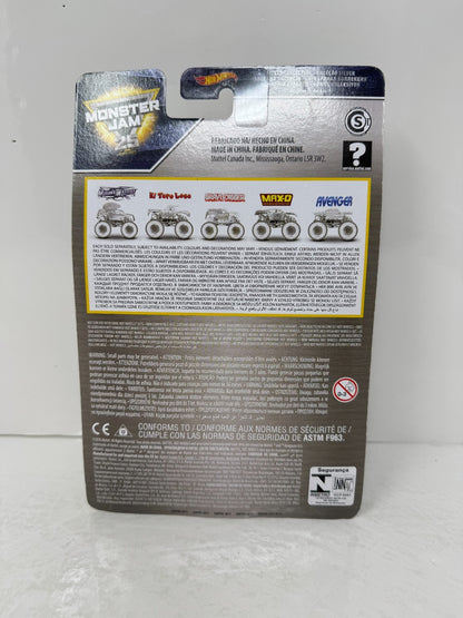 Hot Wheels Monster Jam 25th Anniv. Mohawk Warrior Silver Collection 1:64 Diecast