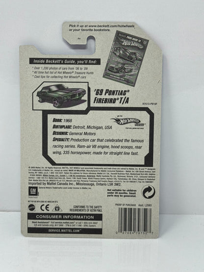 Hot Wheels Muscle Mania 1969 Pontiac Firebird TA 1:64 Diecast Factory Sealed
