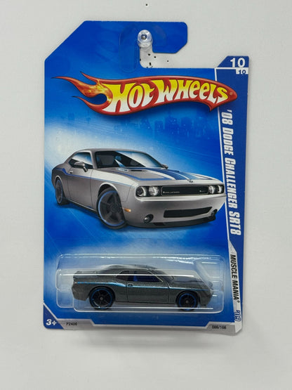 Hot Wheels Muscle Mania 2008 Dodge Challenger SRT8 1:64 Diecast Gray