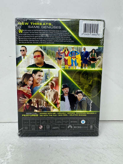 Scorpion: Season 4 (DVD) TV Series Brand New and Sealed!!!