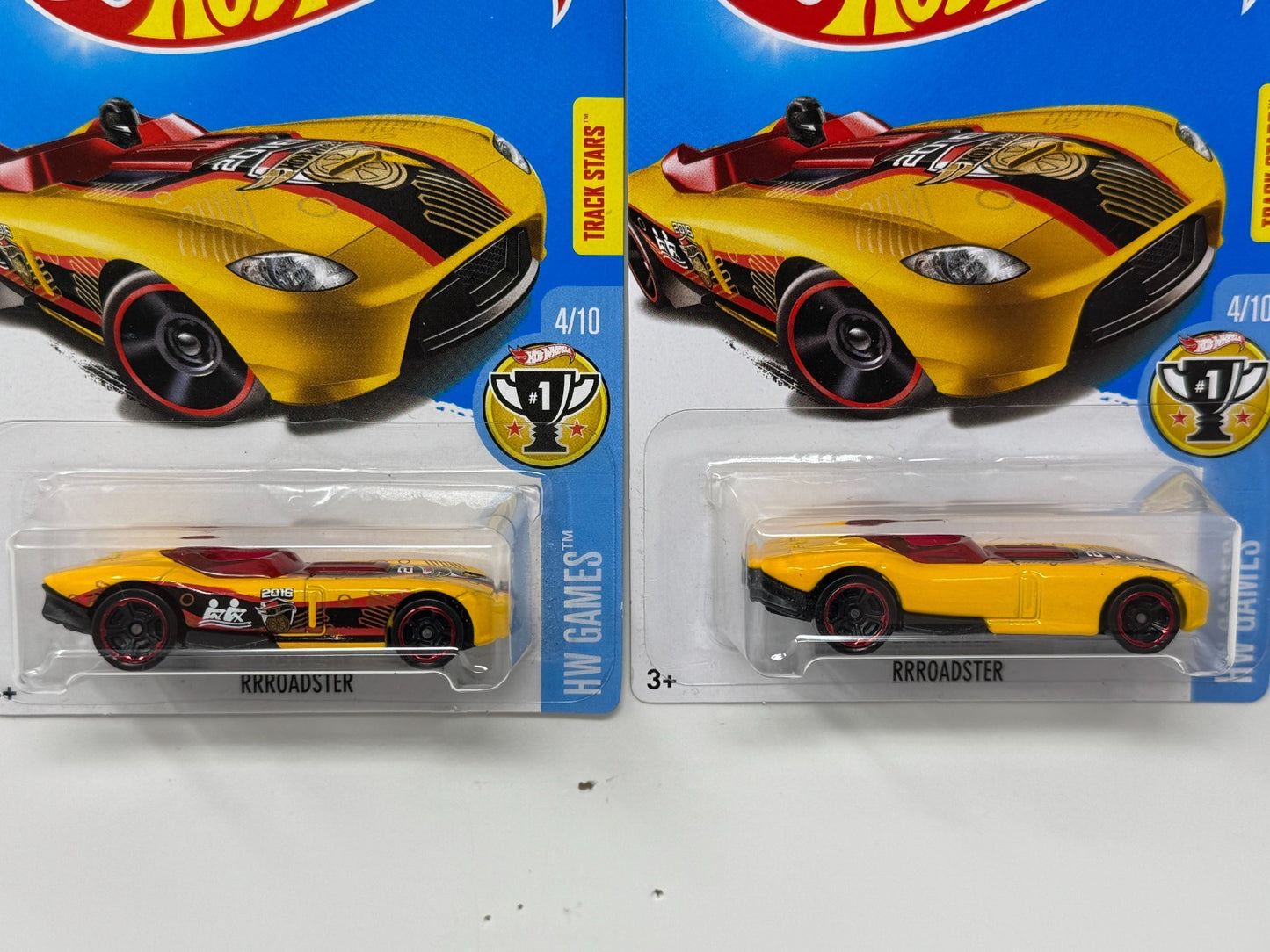 Hot Wheels HW Games RRRoadster 1:64 Diecast TAMPO ERROR MISSING DECAL