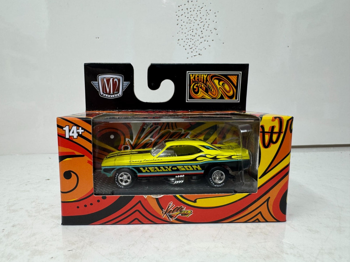 M2 Machines Kelly’s Sons 1971 Dodge Challenger Funny Car 1:64 Diecast